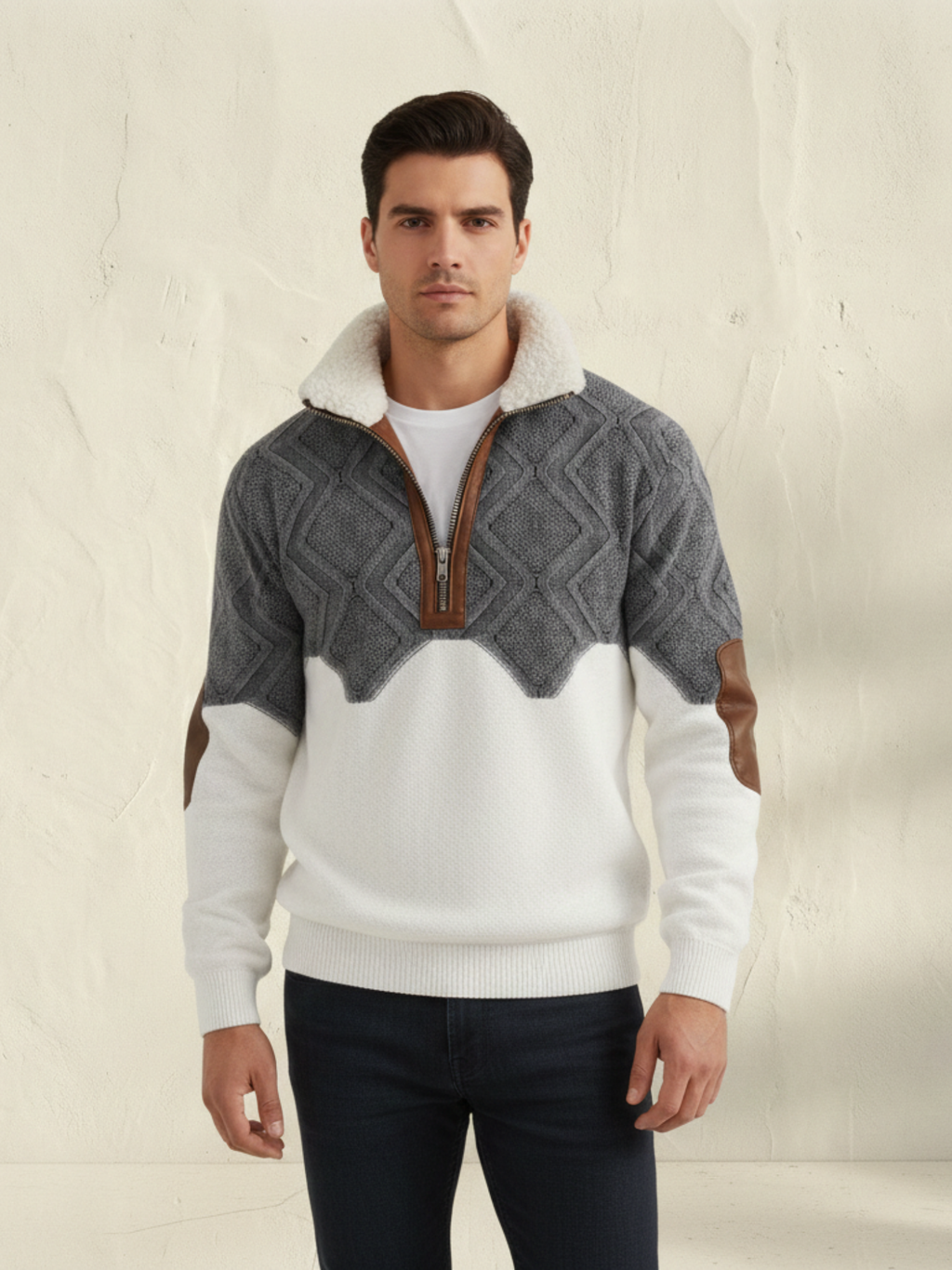 LONER | Jersey polar con cremallera