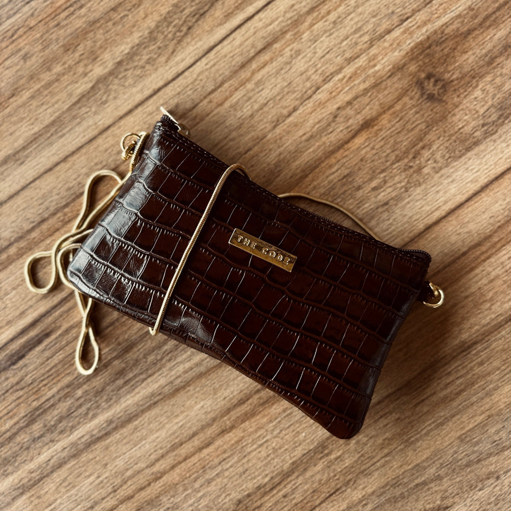 Bandolera chocolate