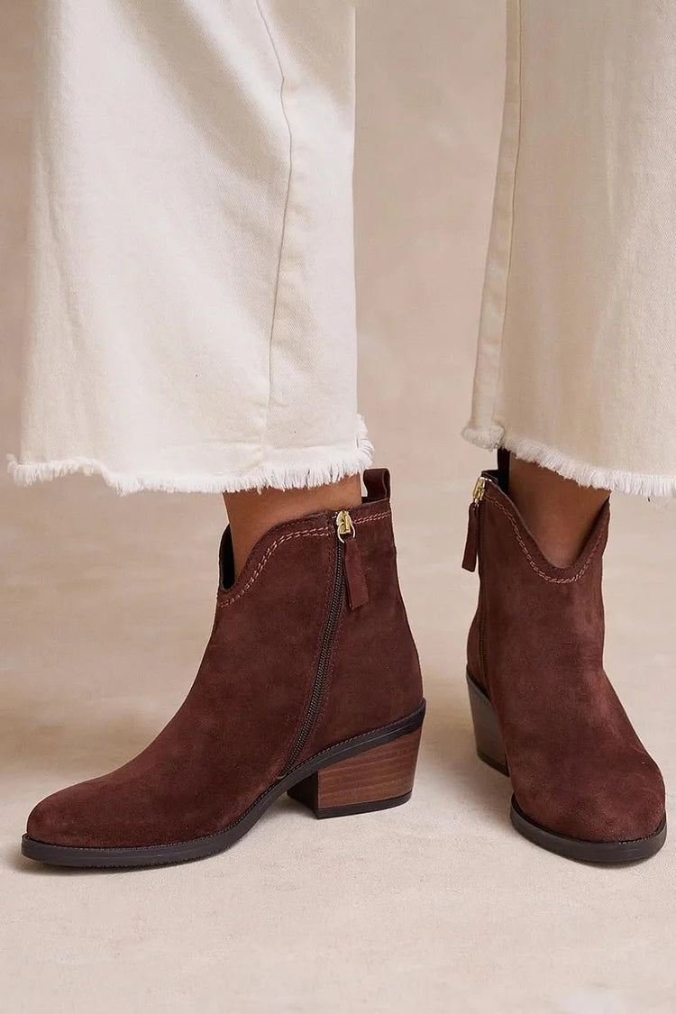Céline - Botines de Ante Elegantes