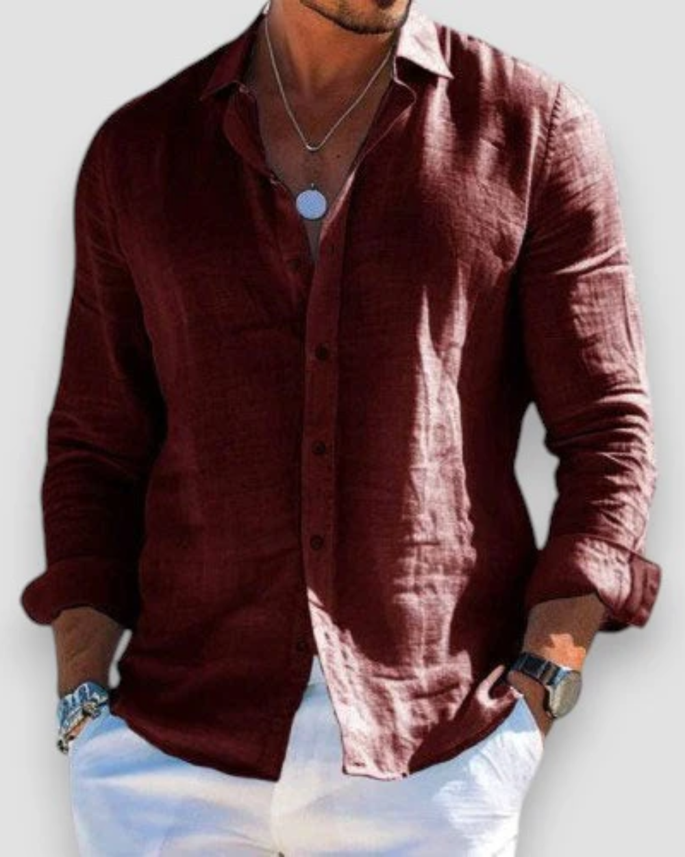 Camisa Casual de Diseño Actual