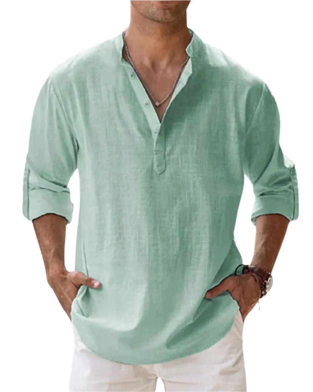 Camisa de Algodón Sofisticada