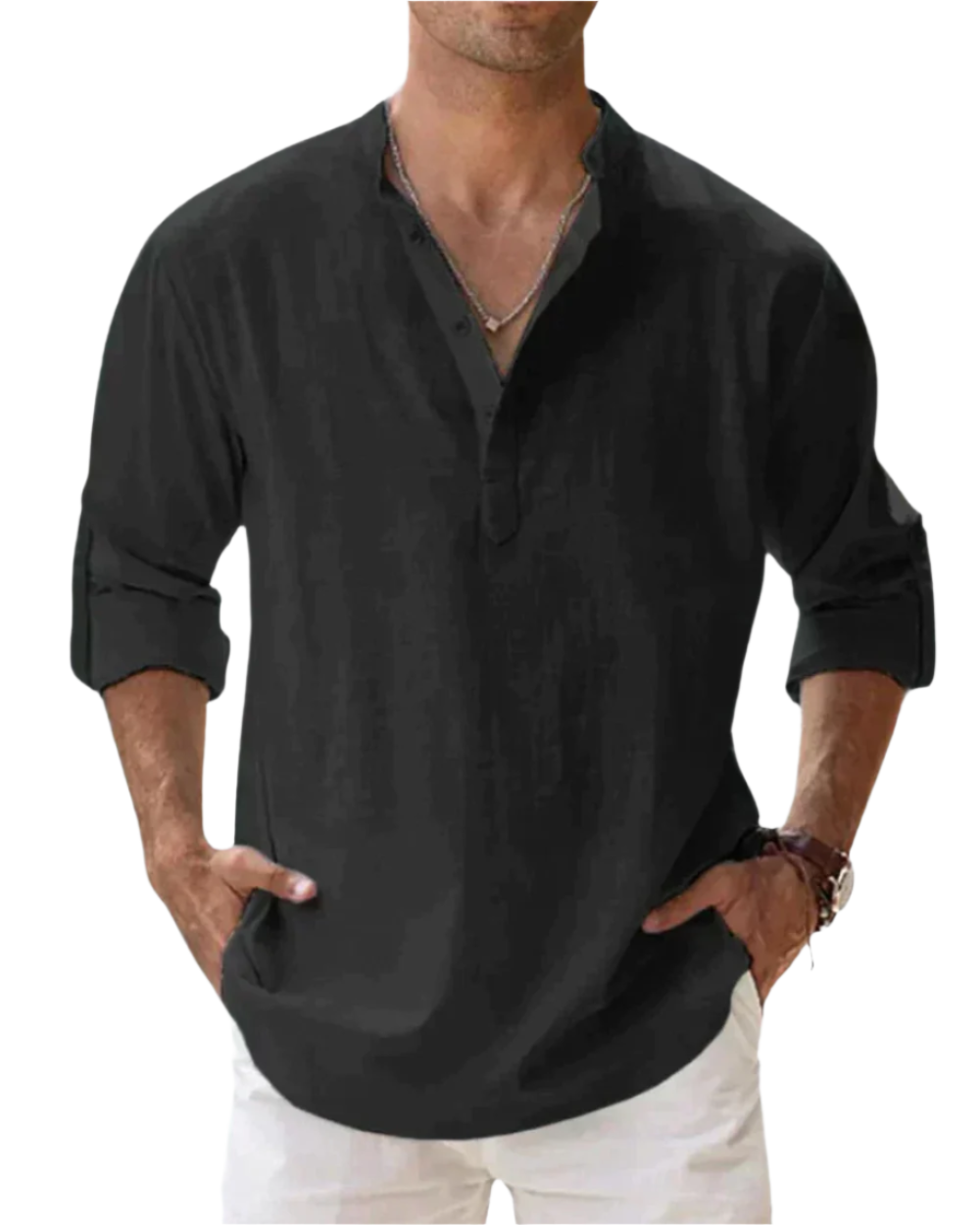 Camisa de Algodón Sofisticada