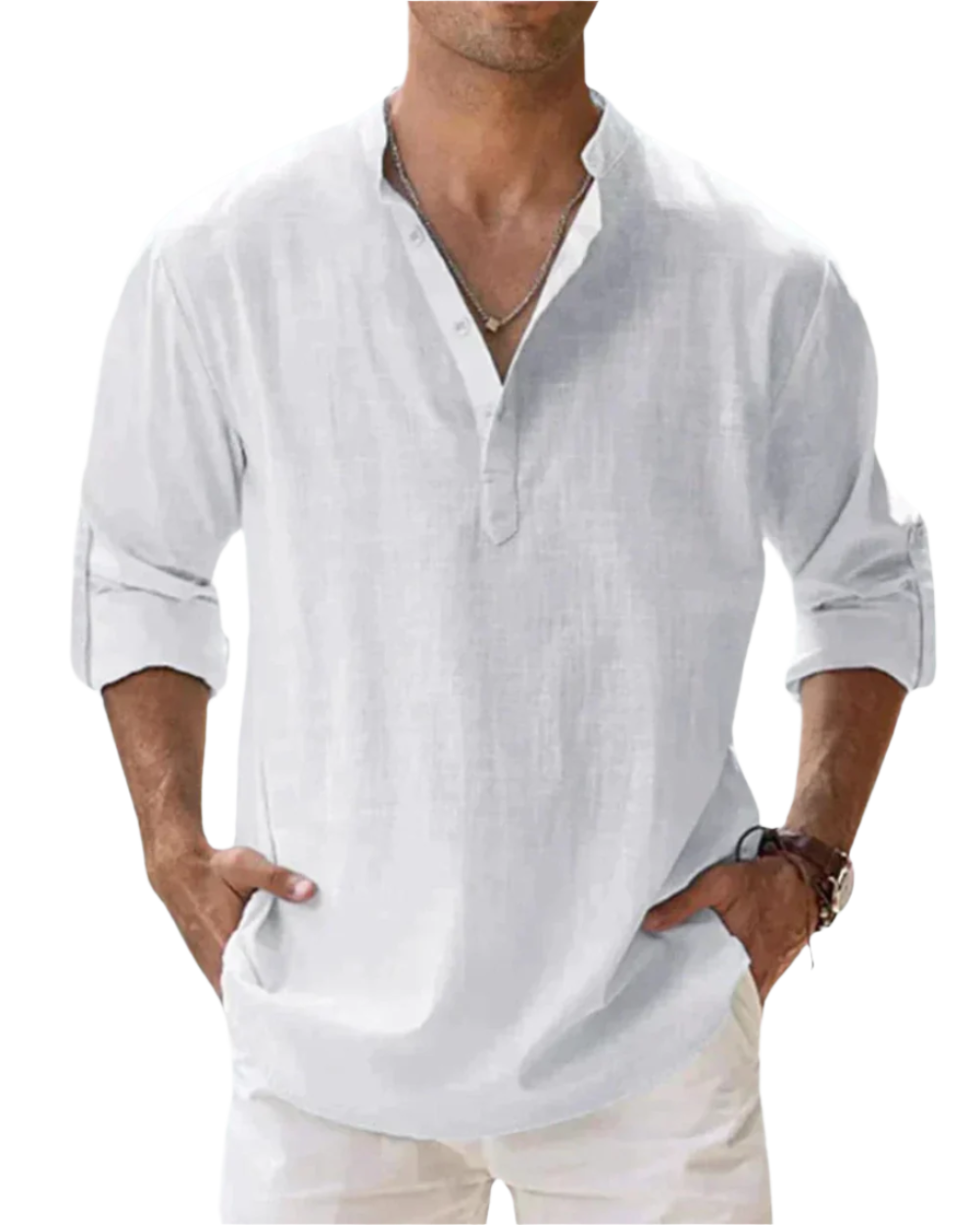 Camisa de Algodón Sofisticada