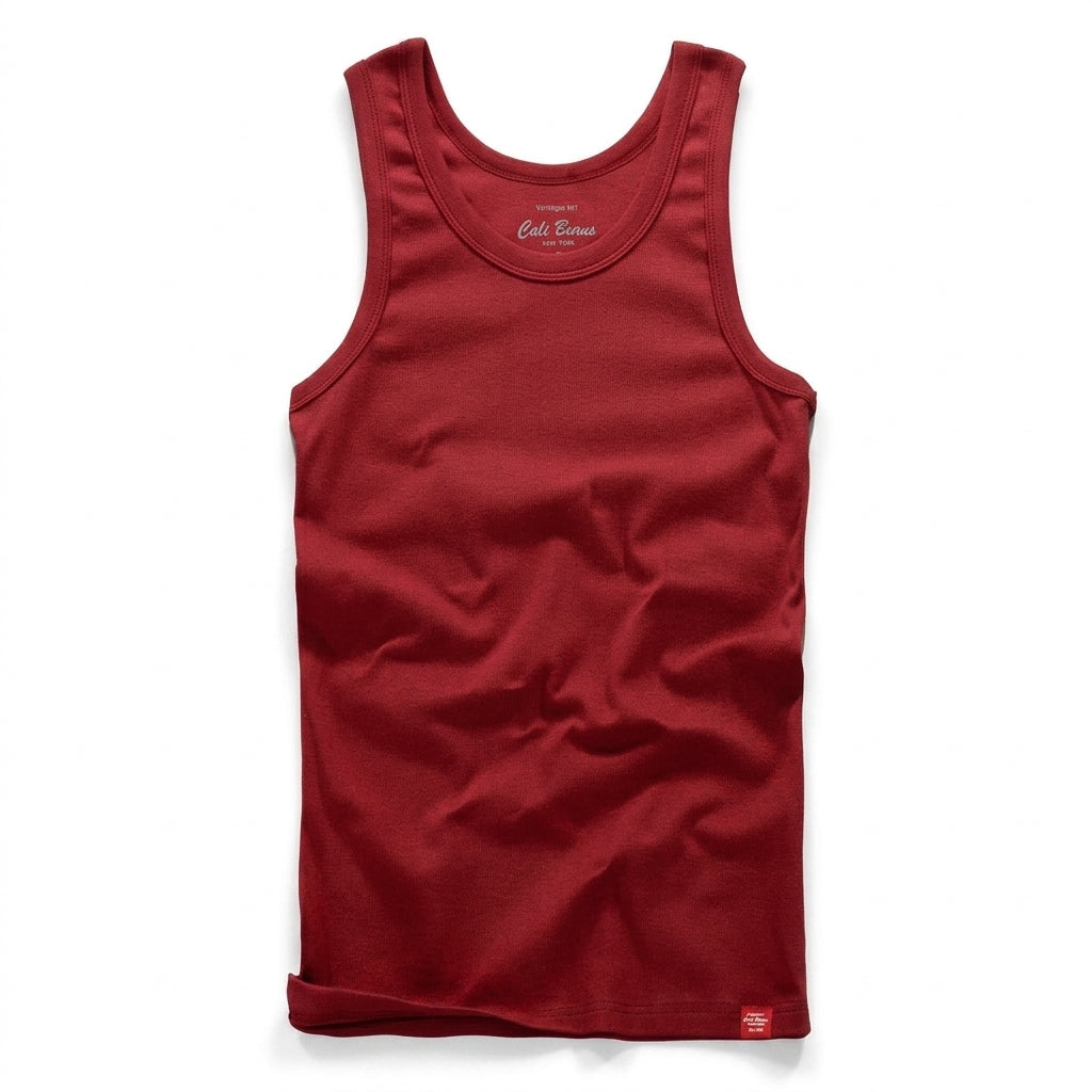 Camiseta sin mangas de algodón orgánico Paloma