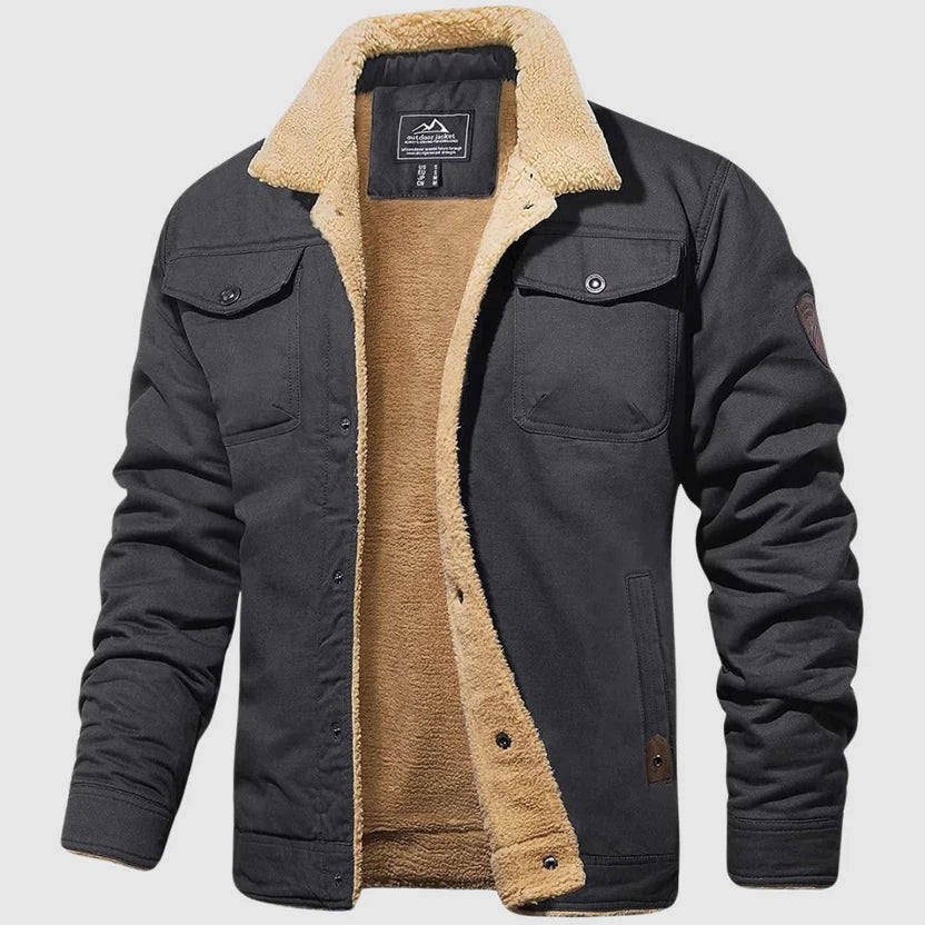 Stefano | Chaqueta Bomber Cálida y Elegante