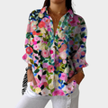 Hortensia | Blusa Ligera y Colorida Estampada