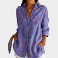 Genoveva | Blusa Ligera y Colorida Estampada