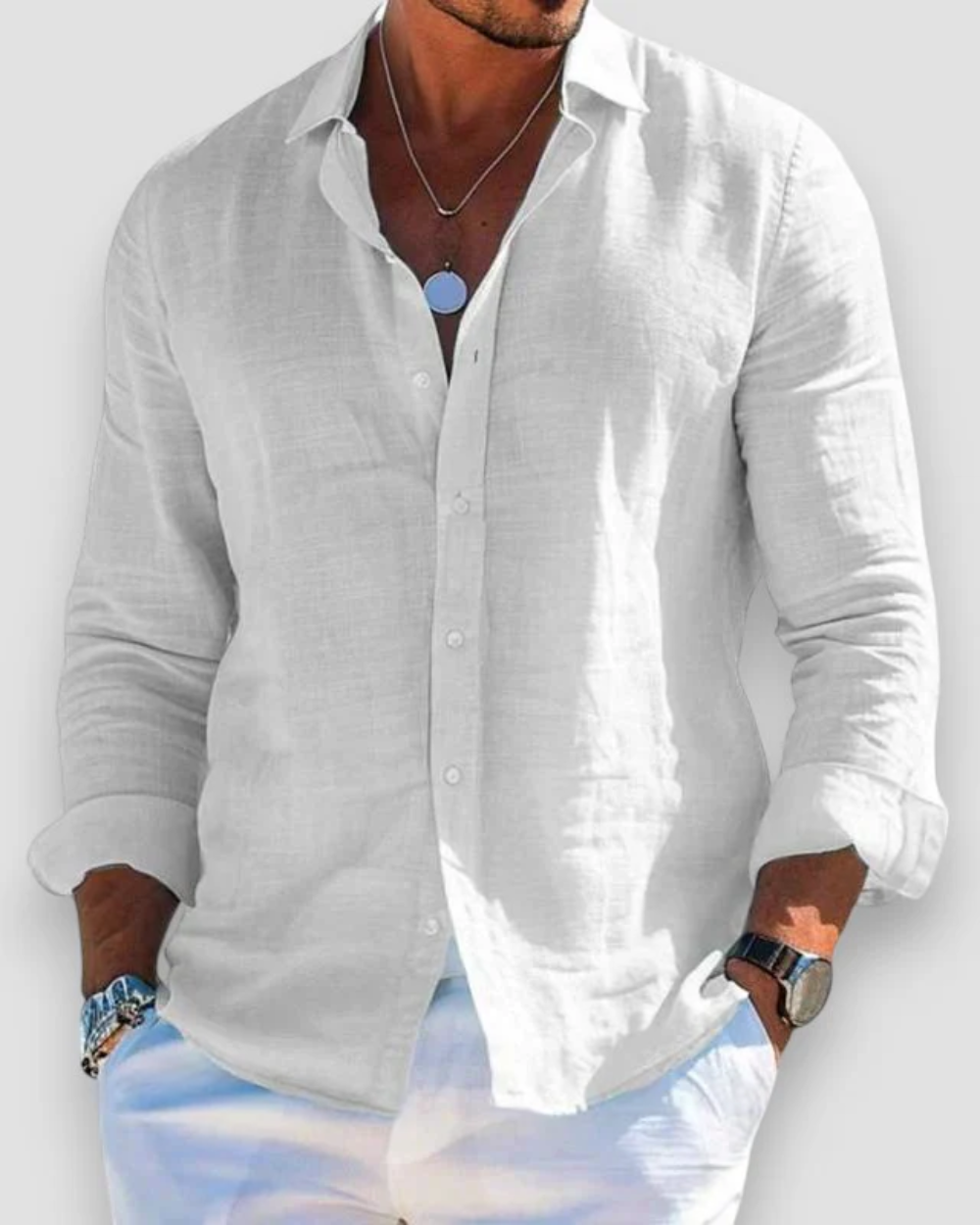 Camisa Casual de Diseño Actual