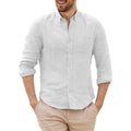 Camisa de Lino con Look Relajado