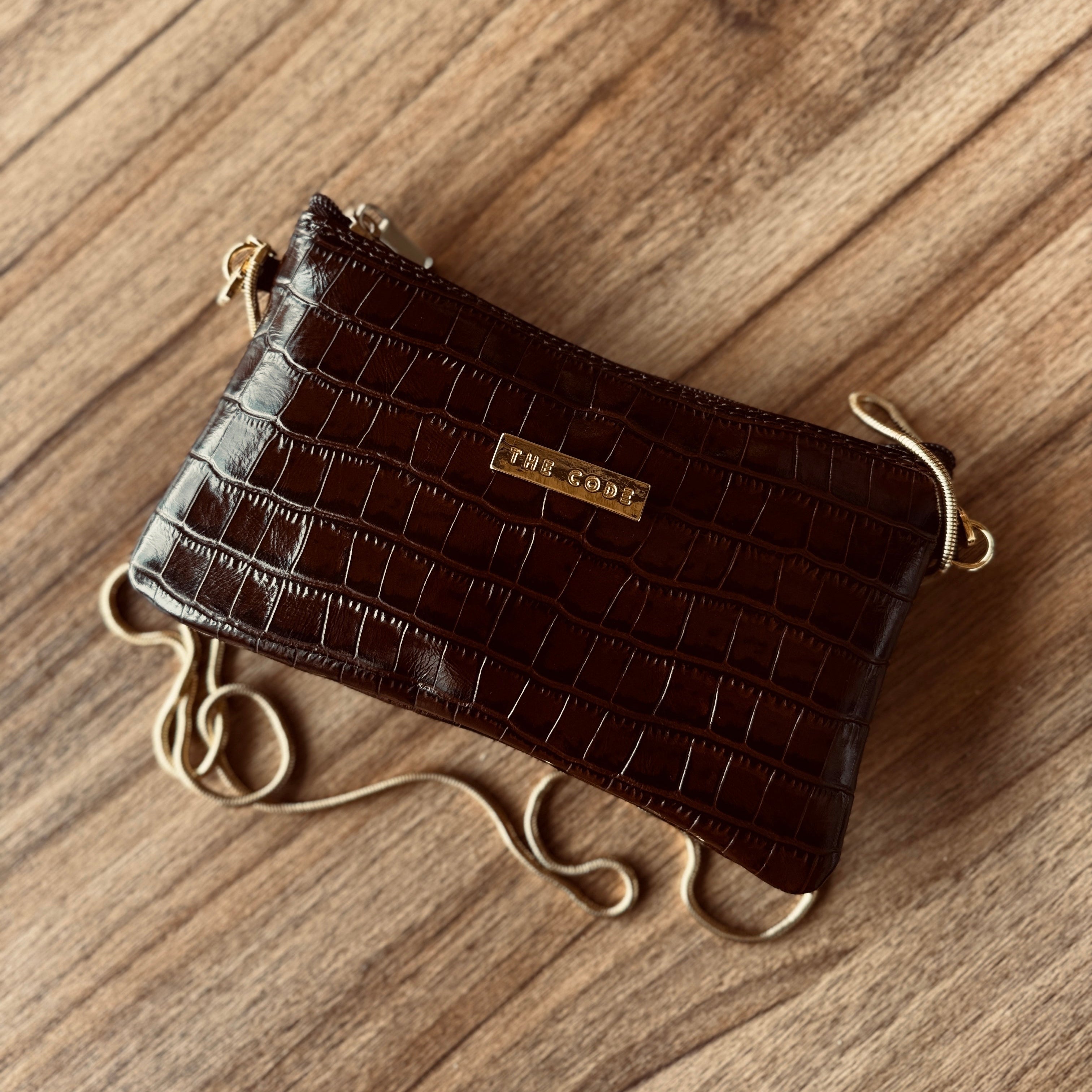 Bandolera chocolate