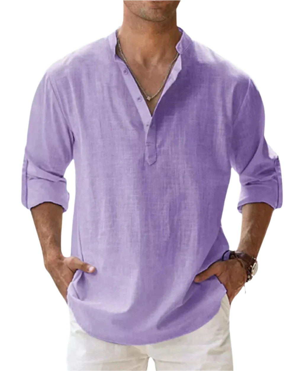 Camisa de Algodón Sofisticada