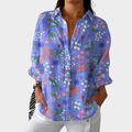 Estefanía | Blusa Ligera y Colorida Estampada
