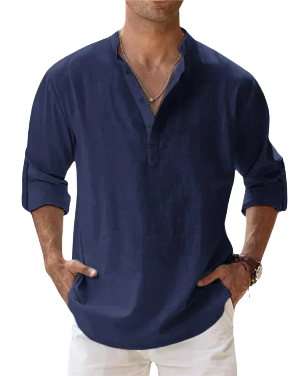 Camisa de Algodón Sofisticada
