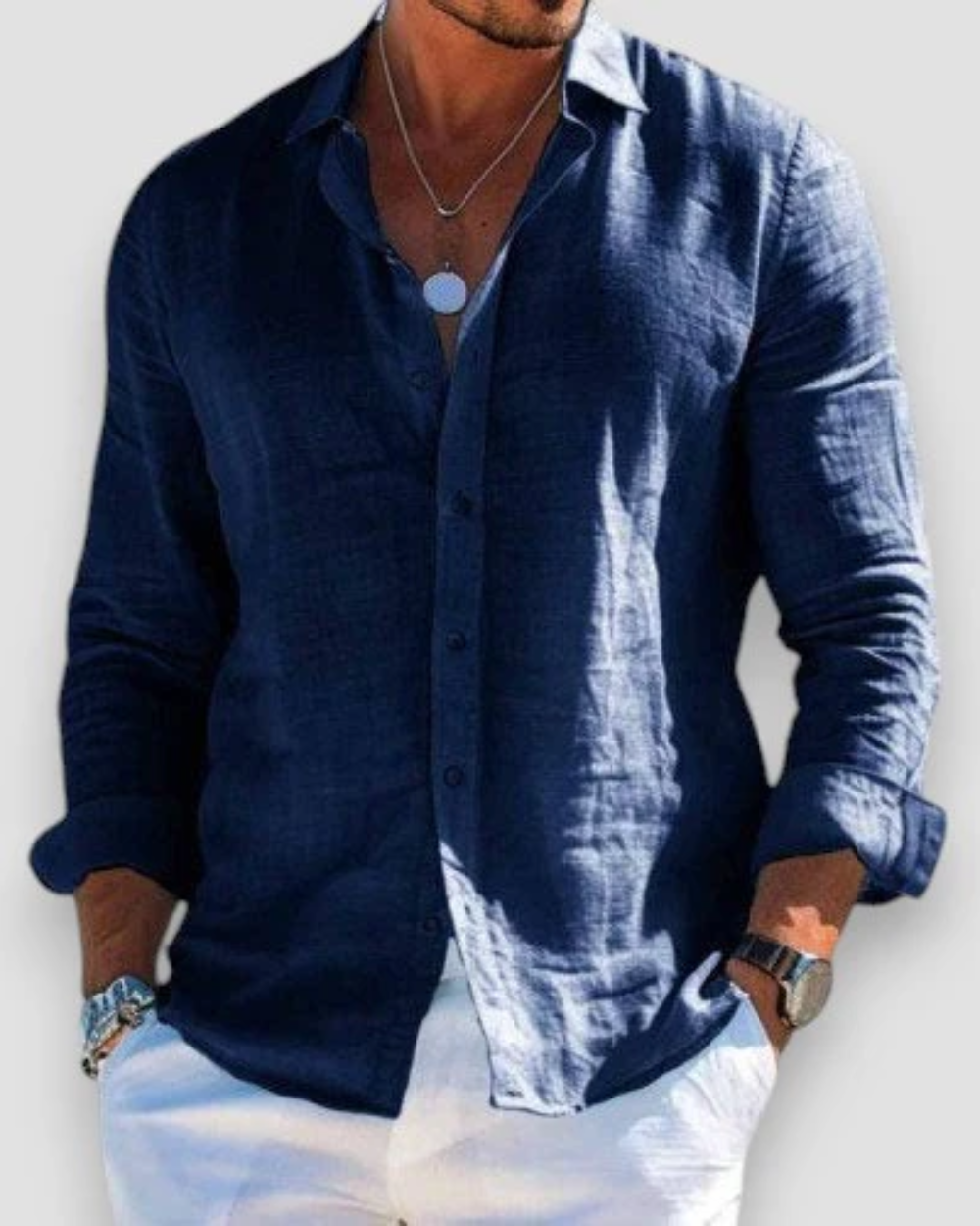 Camisa Casual de Diseño Actual