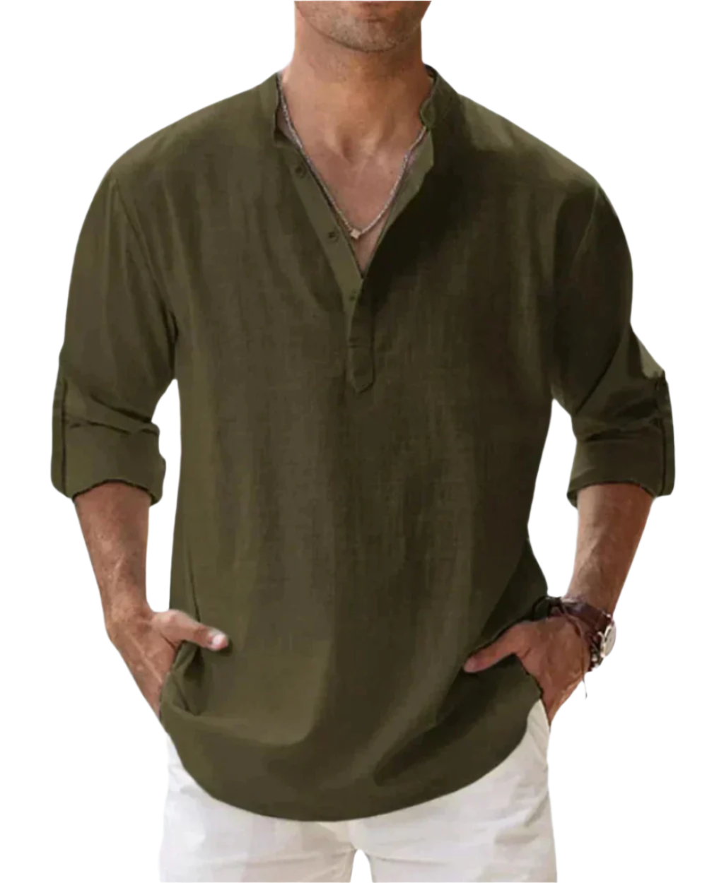 Camisa de Algodón Sofisticada