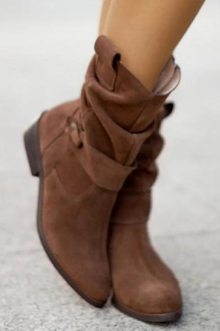 Clémence - Botines Flexibles de Ante