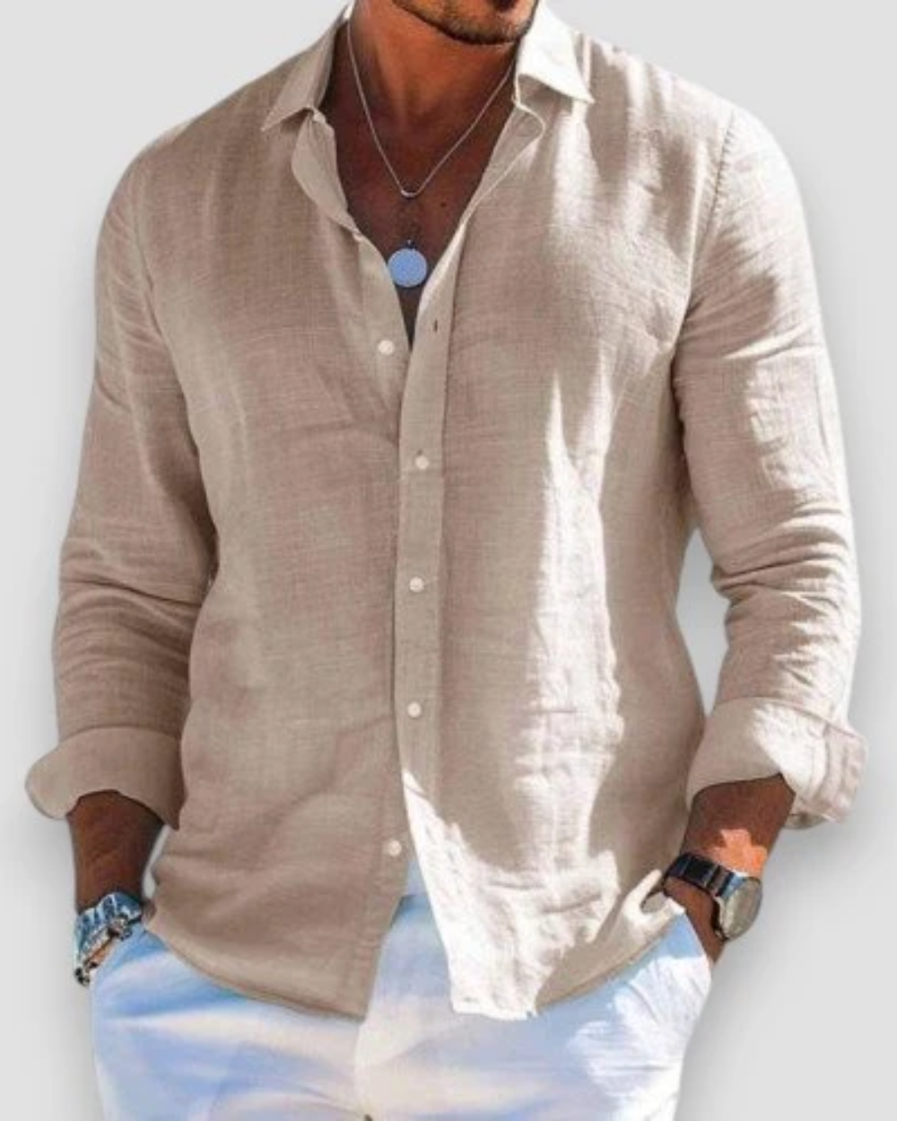 Camisa Casual de Diseño Actual