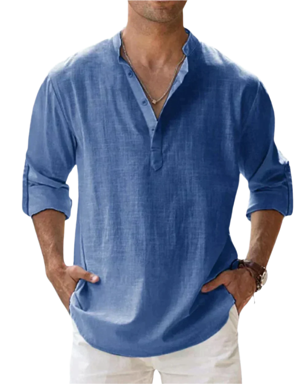 Camisa de Algodón Sofisticada