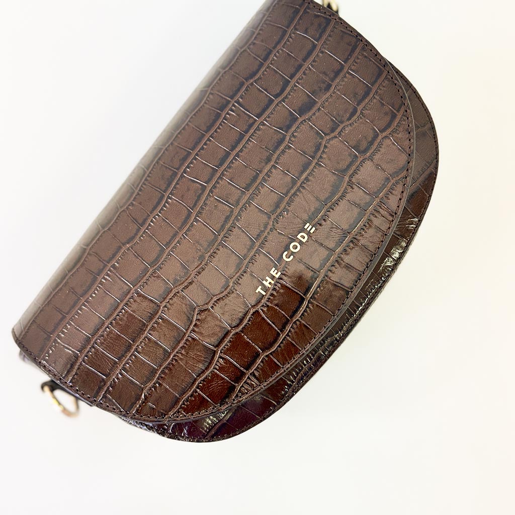 Bandolera chocolate