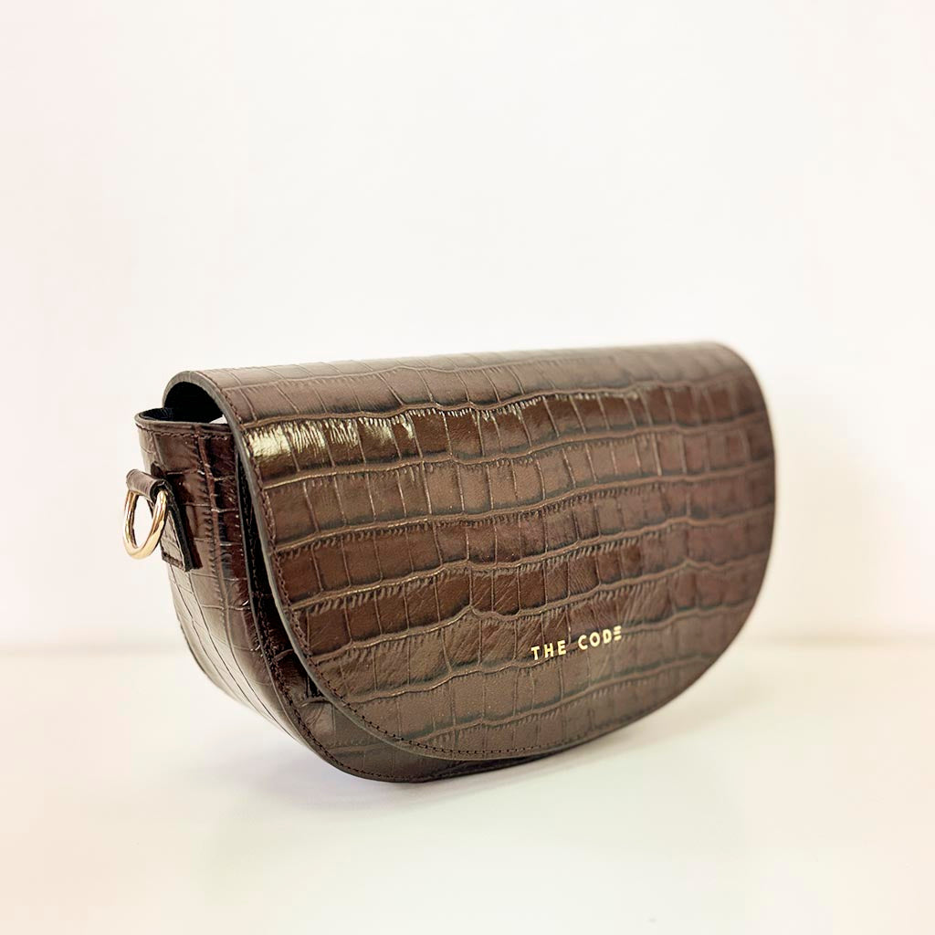 Bandolera chocolate