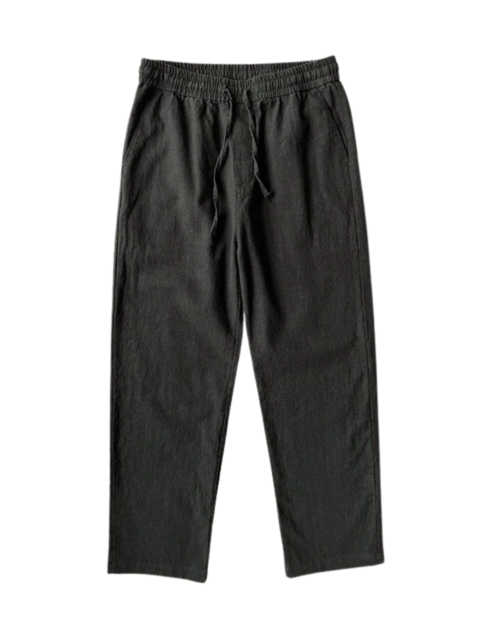 Pantalón Relaxed Fit de Lino Premium