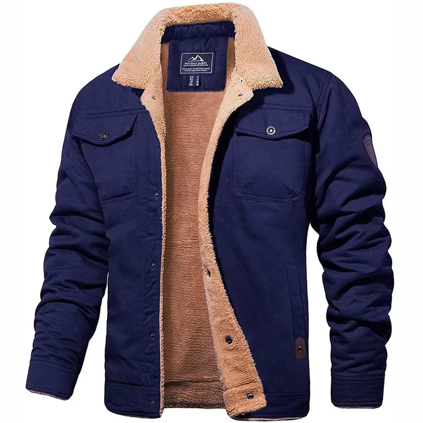 Stefano | Chaqueta Bomber Cálida y Elegante