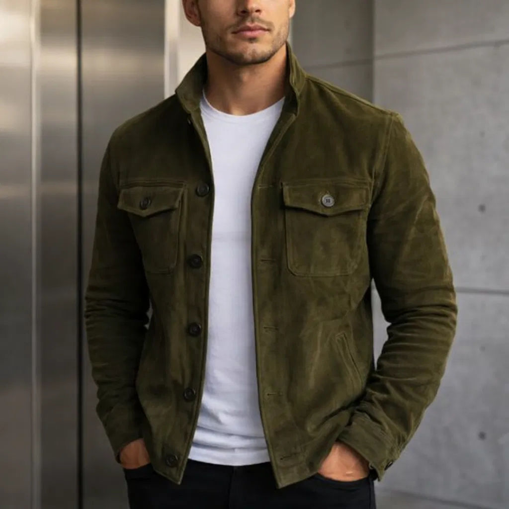 OLTRANO | CHAQUETA DE ANTE