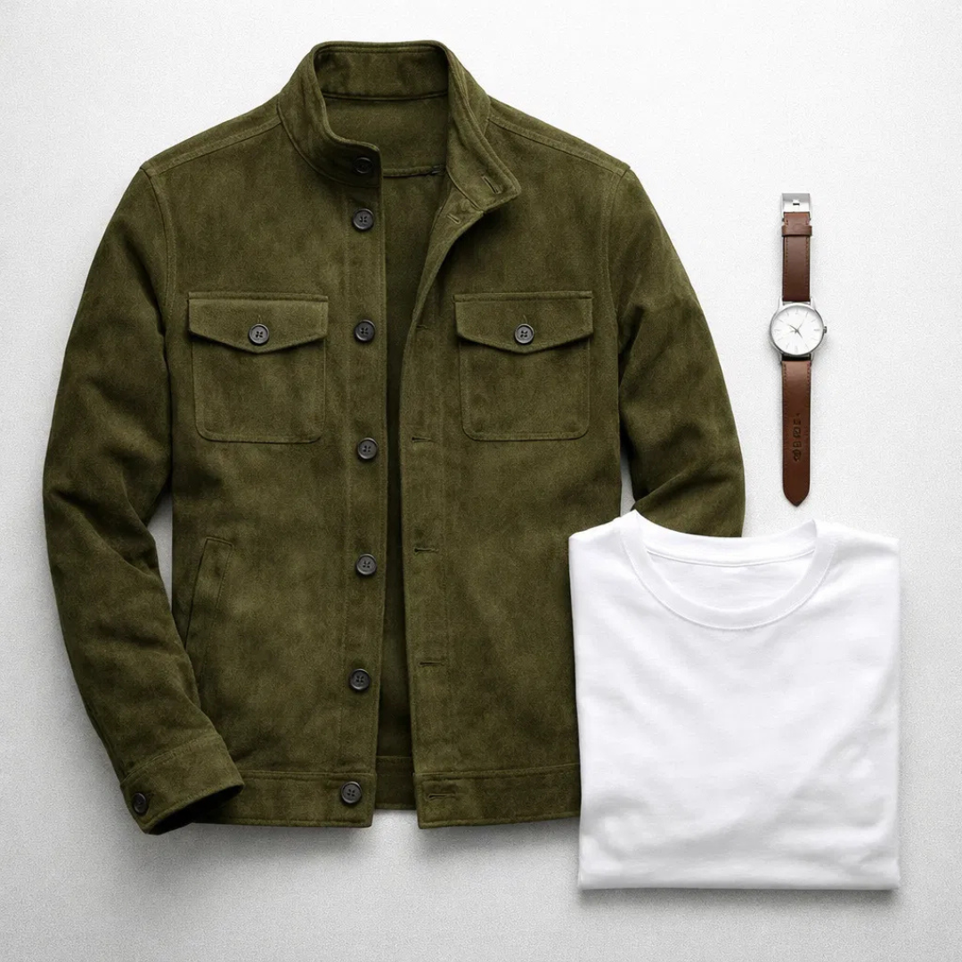 OLTRANO | CHAQUETA DE ANTE