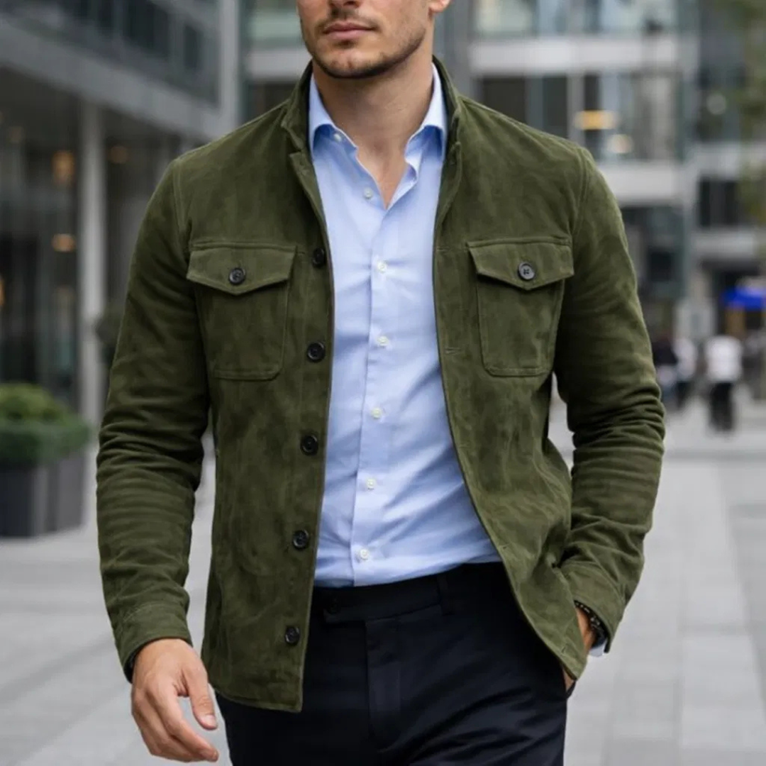 OLTRANO | CHAQUETA DE ANTE
