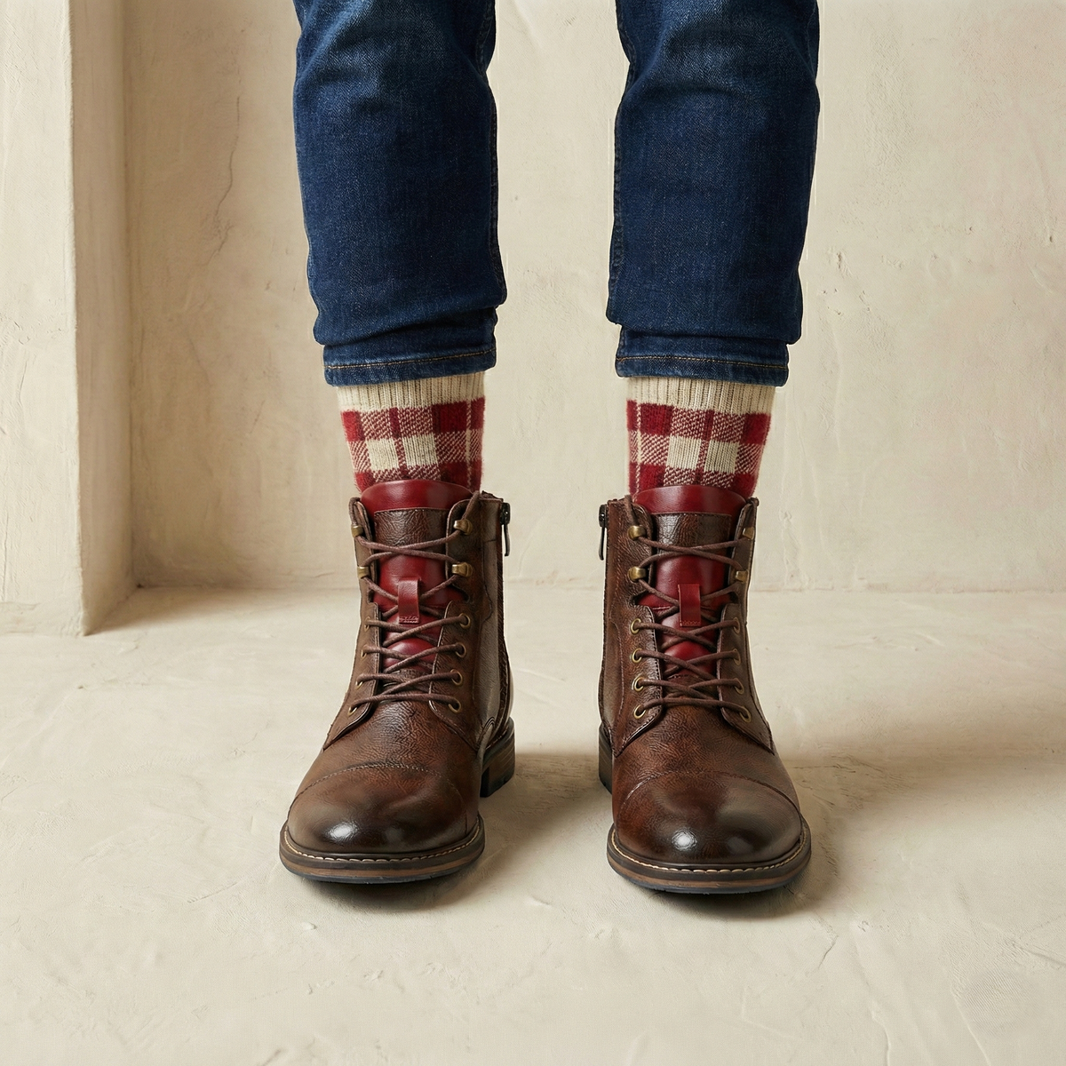 ETHAN | Botas Oxford de cuero artesanal