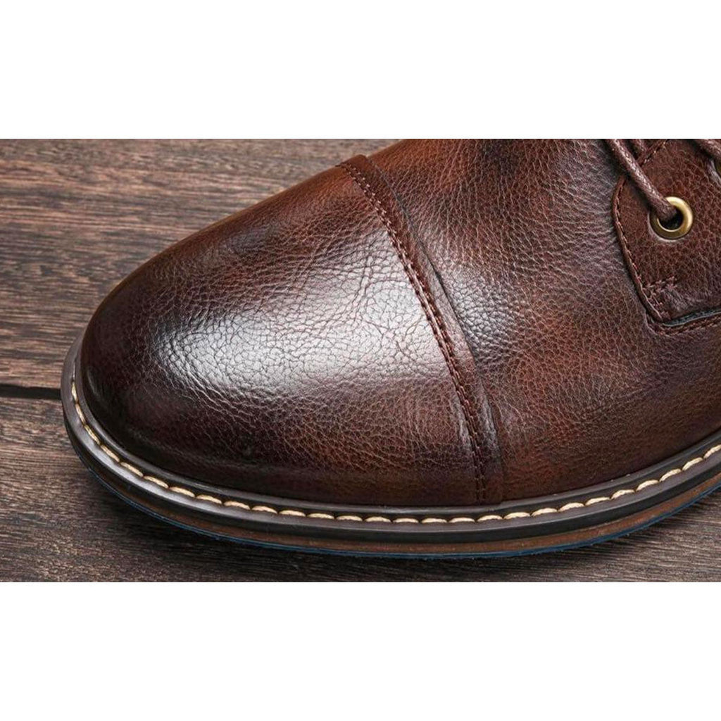 ETHAN | Botas Oxford de cuero artesanal