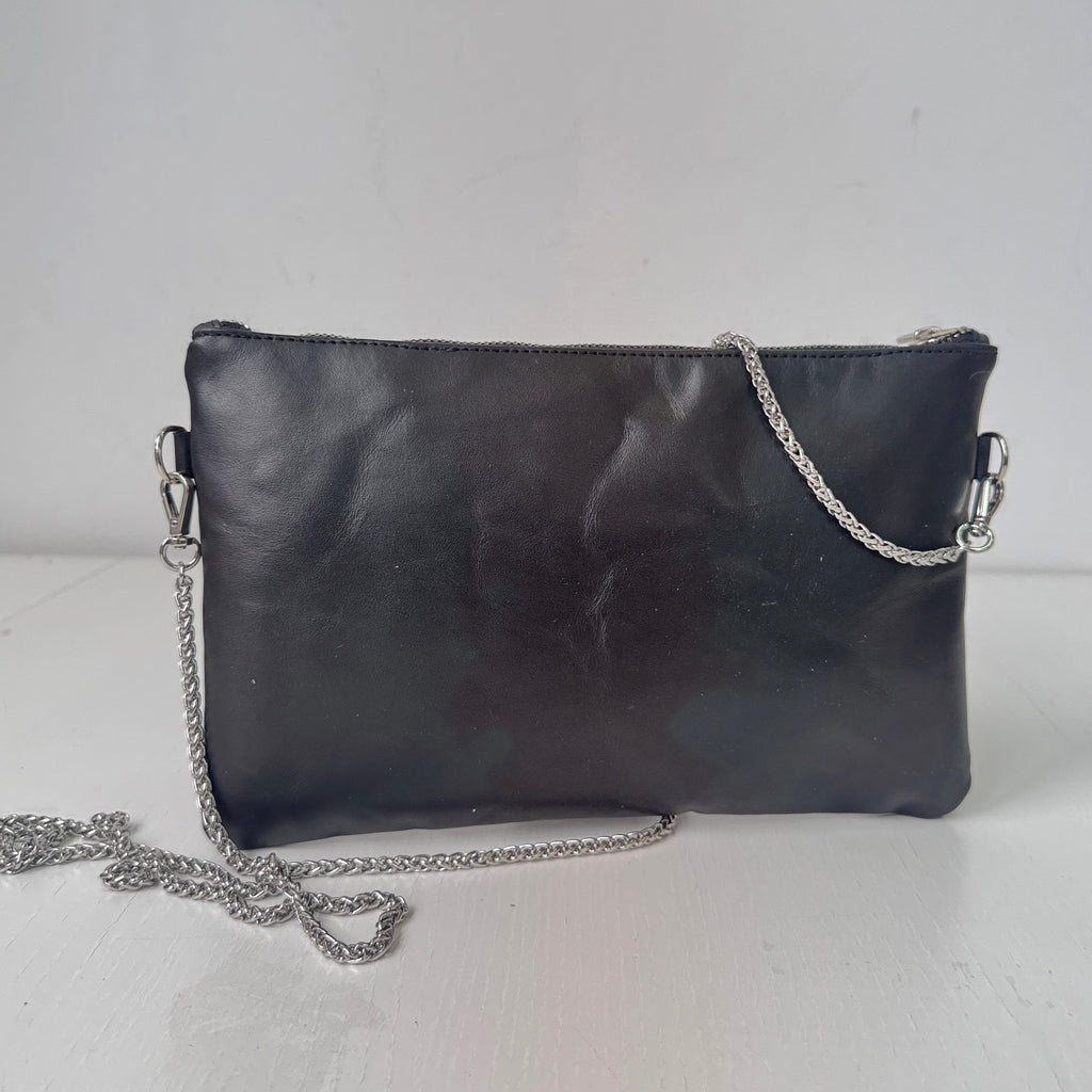 Bandolera tachas negro
