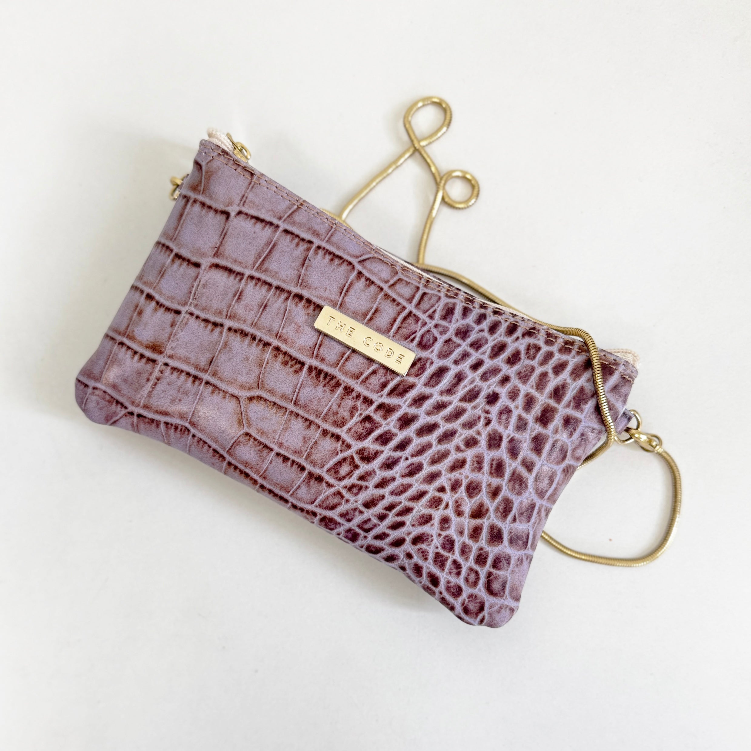 Bandolera dusty malva