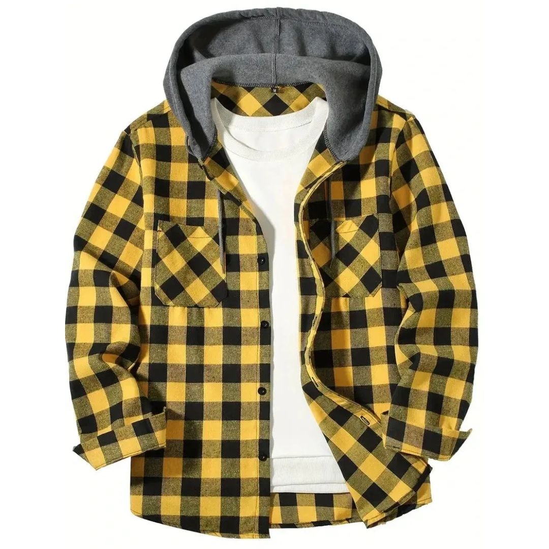 Maurizio | Chaqueta de Cuadros Urbana