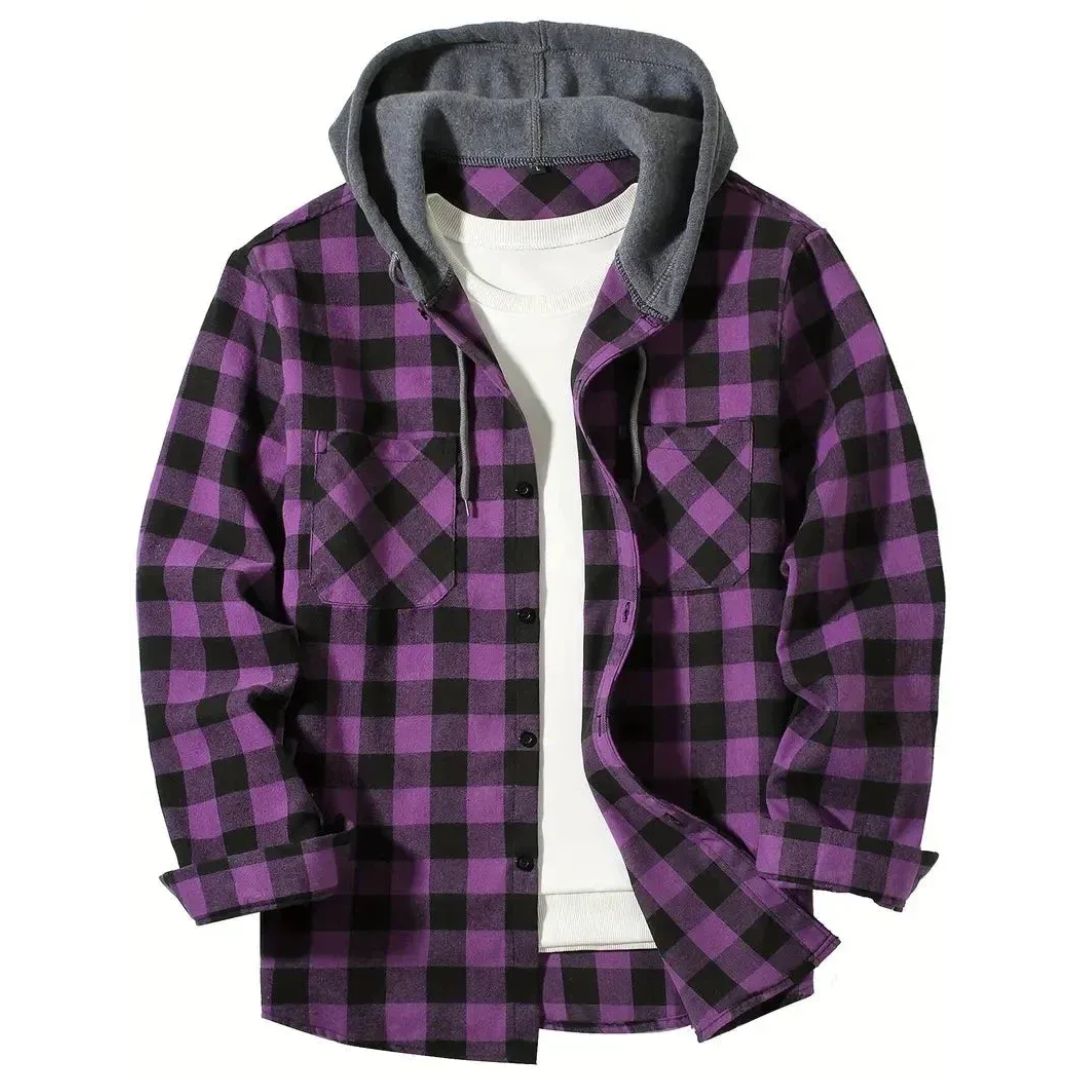 Maurizio | Chaqueta de Cuadros Urbana