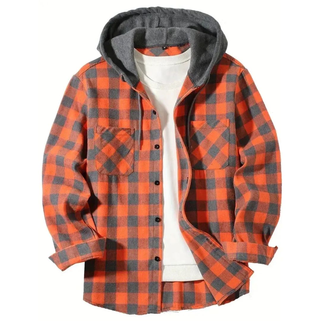 Maurizio | Chaqueta de Cuadros Urbana