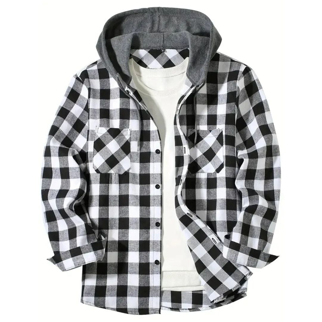 Maurizio | Chaqueta de Cuadros Urbana