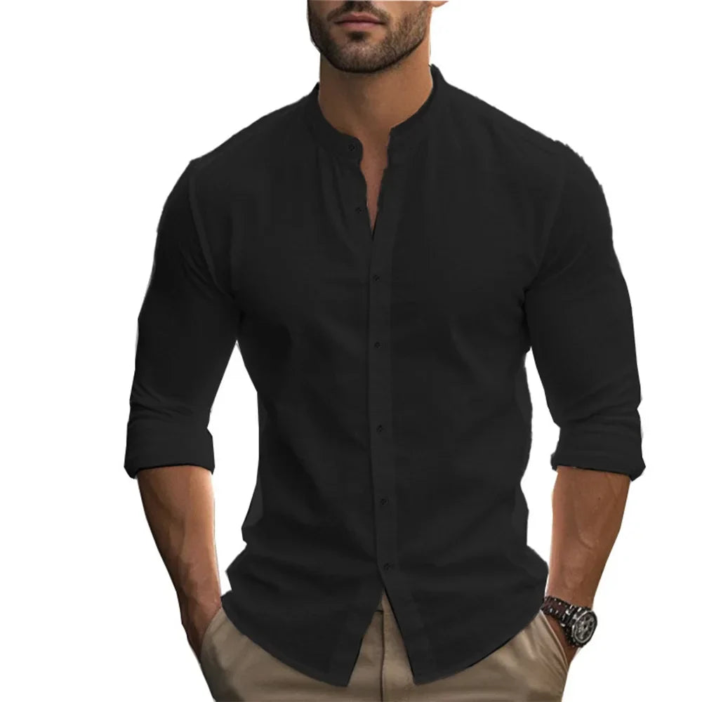 Camisa Celeste de Verano