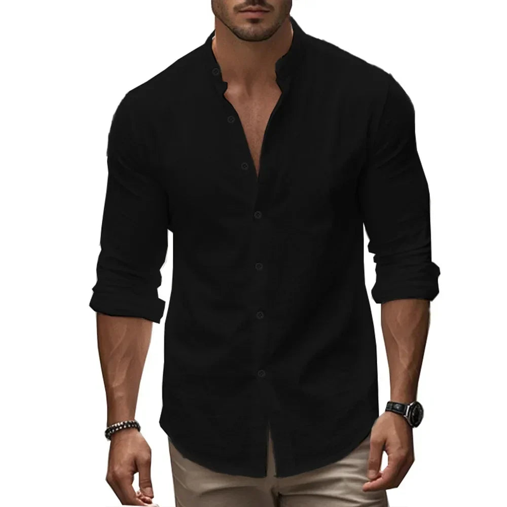 Camisa Celeste de Verano
