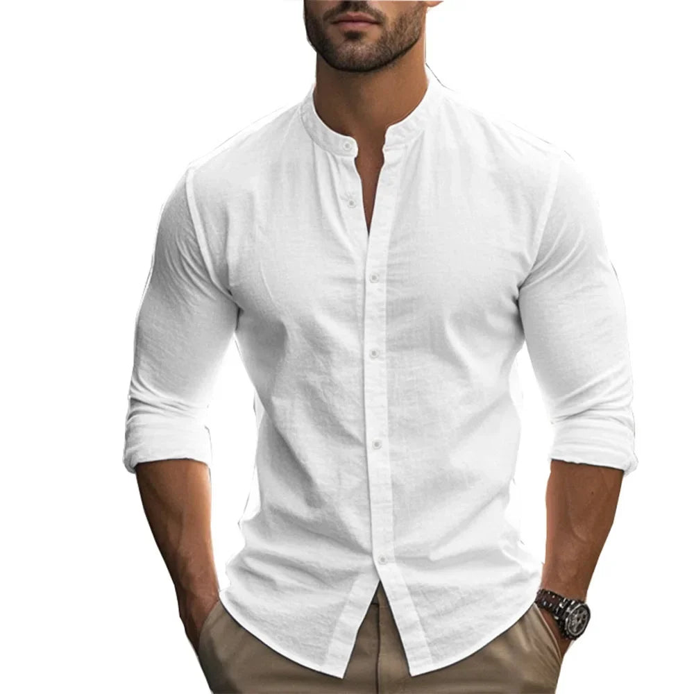 Camisa Celeste de Verano