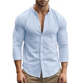 Camisa Celeste de Verano