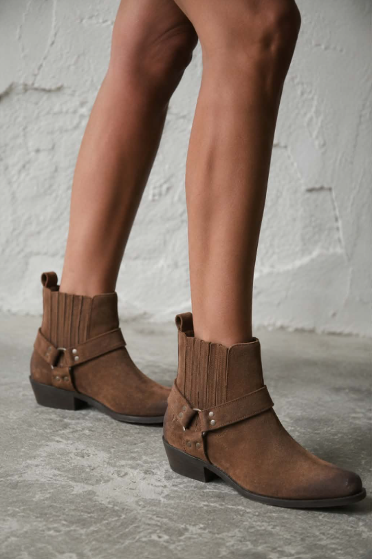 Anaïs - Botines Camperos de Ante