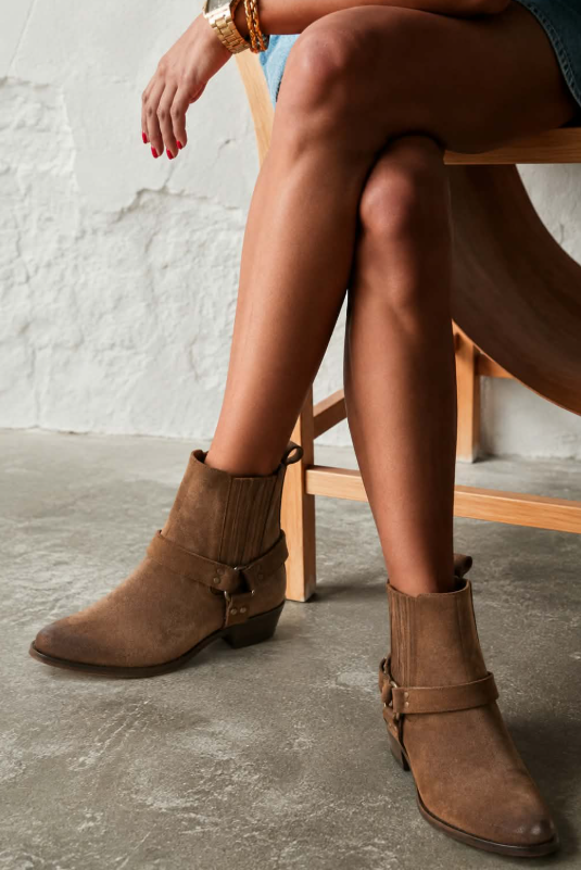 Anaïs - Botines Camperos de Ante