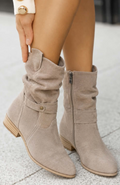 Clémence - Botines Flexibles de Ante