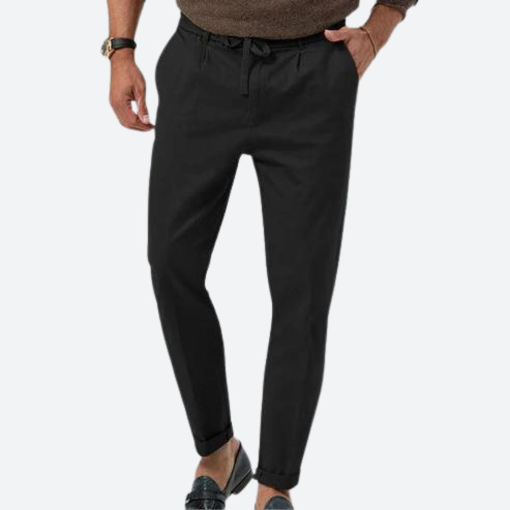 Pantalón Blanco con Diseño Limpio