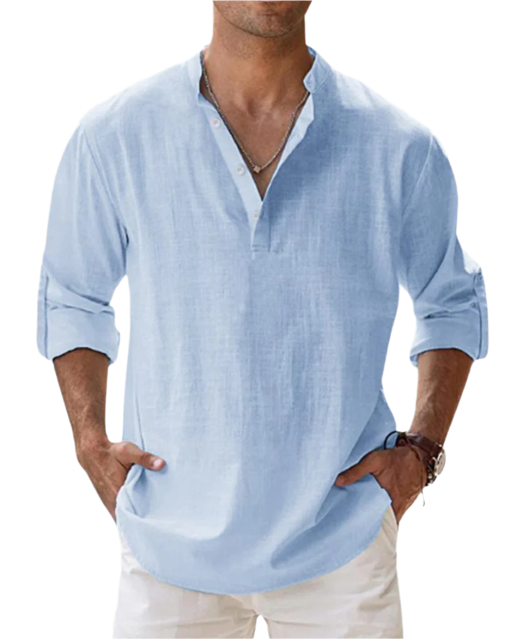 Camisa de Algodón Sofisticada