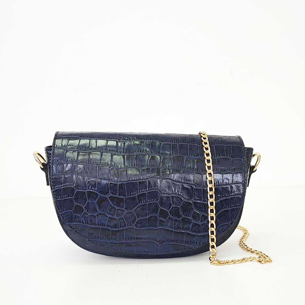 Bandolera azul oscuro