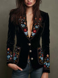 Apolonia| Blazer Bordado Floral Multicolor