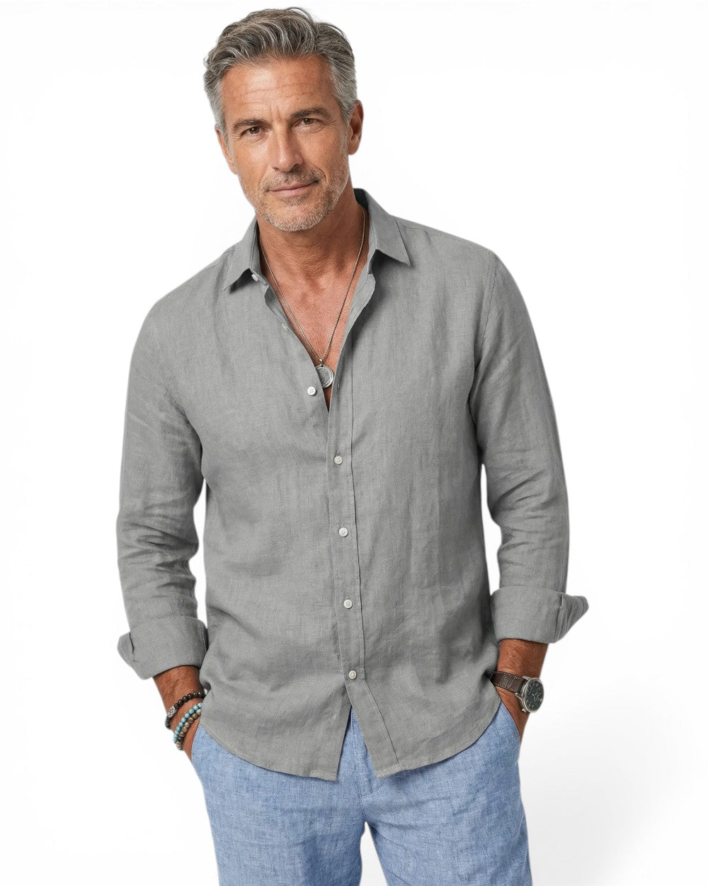 Camisa Casual de Diseño Actual