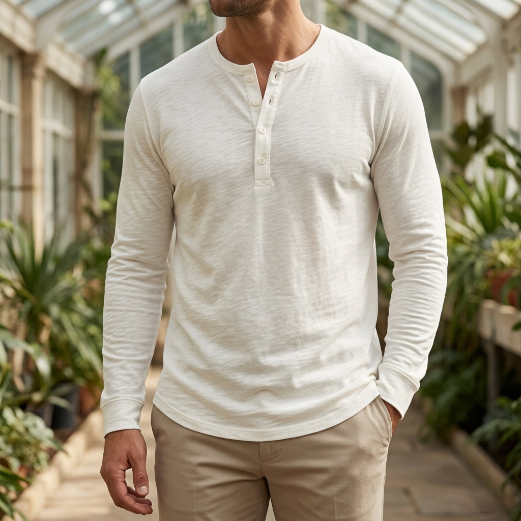 Camisa Henley de Mason